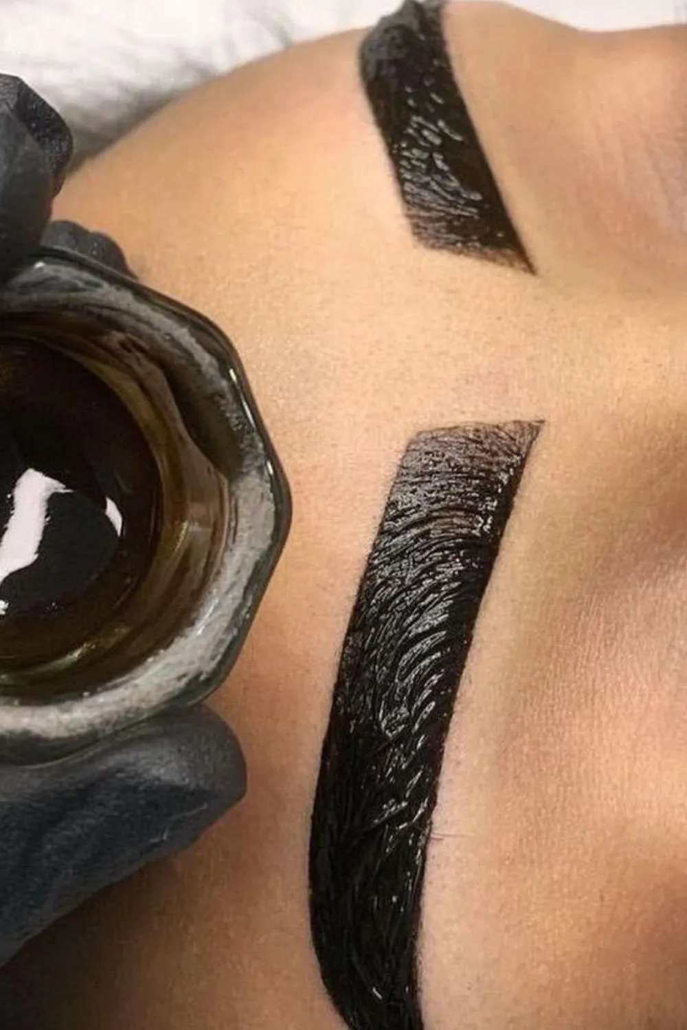 Aplicação de henna